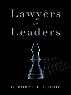 cover image of Lawyers as Leaders